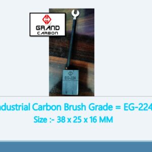Electrographite Grade -EG-224 size:- 38x25x16